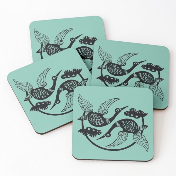 Item preview, Crane birds artwork - Korean art designed and sold by allpalgo.
