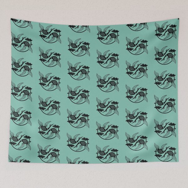 Item preview, Crane birds artwork - Korean art designed and sold by allpalgo.