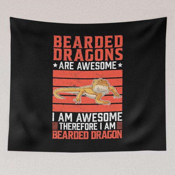 Item preview, Bearded dragons are fantastic lizard agame saying designed and sold by madgrfx.