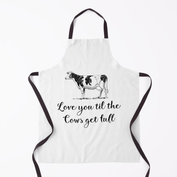 Item preview, love you til the cow get full shirt. Cow awesome gift for cattle lovers designed and sold by Titmit.