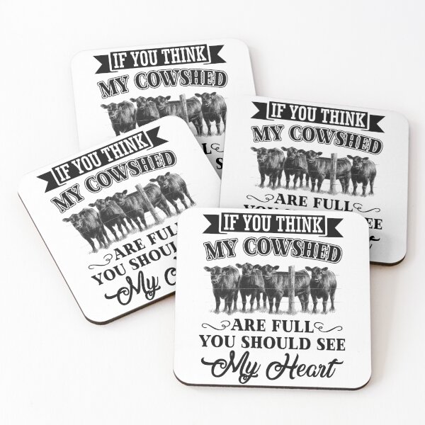 Item preview, If you think my cowshed are fuli you should see my heart cow t-shirt. Funny cow awesome gift for cow lover designed and sold by Titmit.