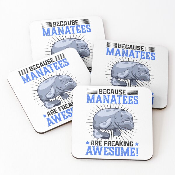 Item preview, Manatees are fantastic marine mammals saying designed and sold by madgrfx.