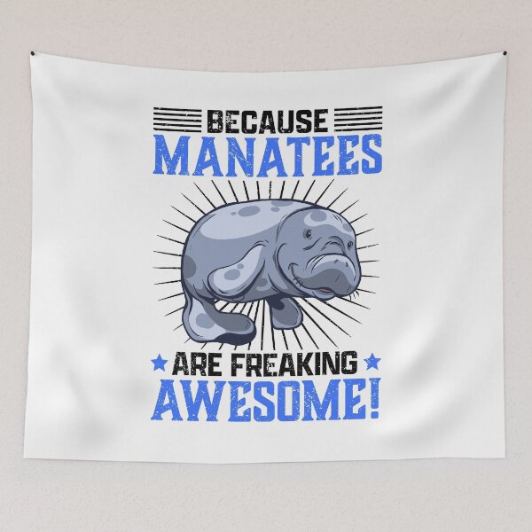 Item preview, Manatees are fantastic marine mammals saying designed and sold by madgrfx.