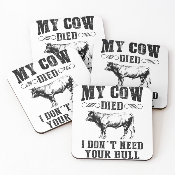 Item preview, My cow died i don't need your bull funny cow shirt. Cow gift for men and women love cattle designed and sold by Titmit.