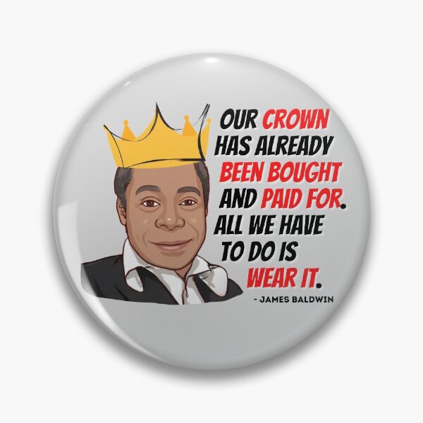 Item preview, James Baldwin designed and sold by artiepants.
