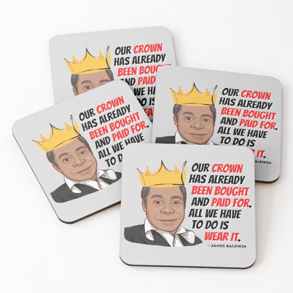 Item preview, James Baldwin designed and sold by artiepants.