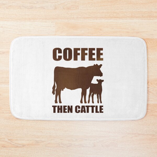 Item preview, Coffee then cattle - funny cow shirt for women. Best gift designed and sold by Titmit.