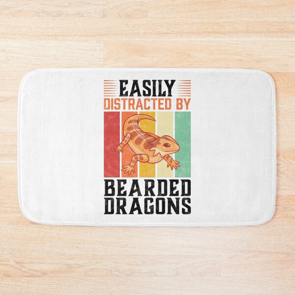Item preview, Easily distracted by bearded dragon lizard saying designed and sold by madgrfx.