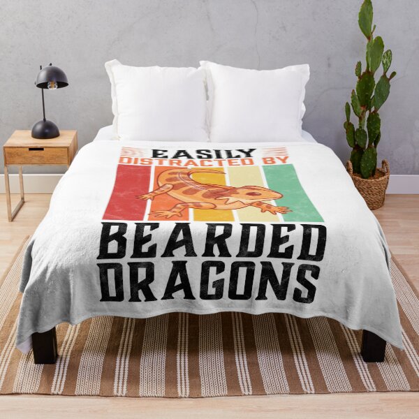 Item preview, Easily distracted by bearded dragon lizard saying designed and sold by madgrfx.
