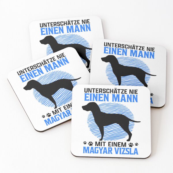 Item preview, Man with Magyar Vizsla pointing dog owner designed and sold by madgrfx.