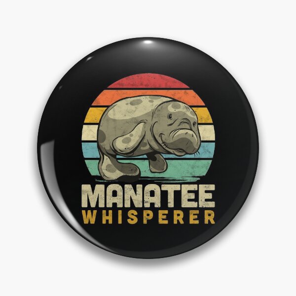 Item preview, Manatee whisperer funny marine mammal saying designed and sold by madgrfx.