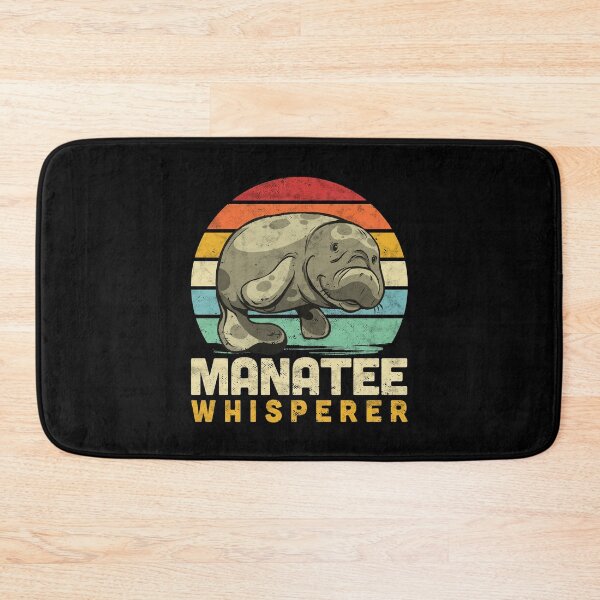 Item preview, Manatee whisperer funny marine mammal saying designed and sold by madgrfx.
