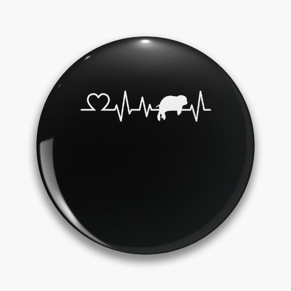 Item preview, Manatee heartbeat marine mammal gift designed and sold by madgrfx.