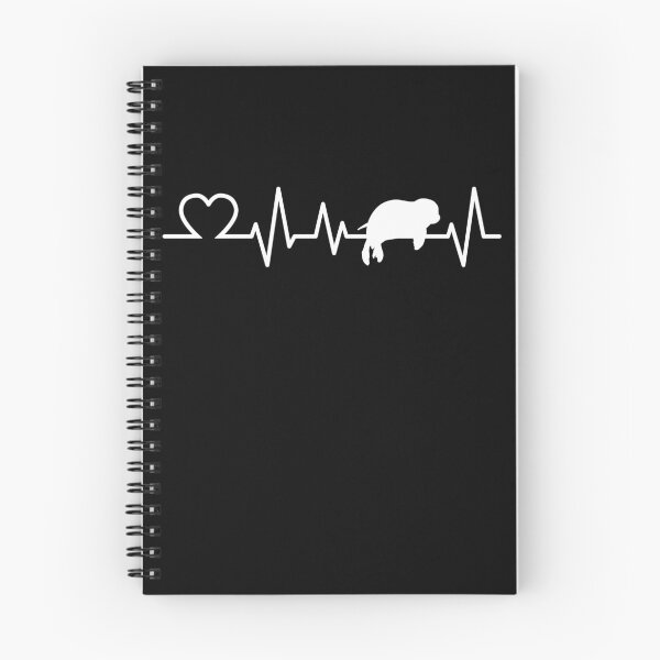 Item preview, Manatee heartbeat marine mammal gift designed and sold by madgrfx.