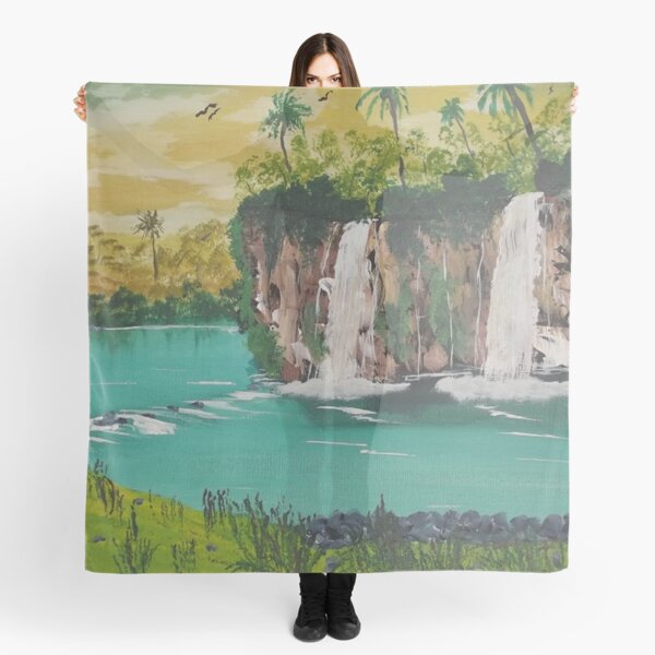 Nature turquoise Foulard