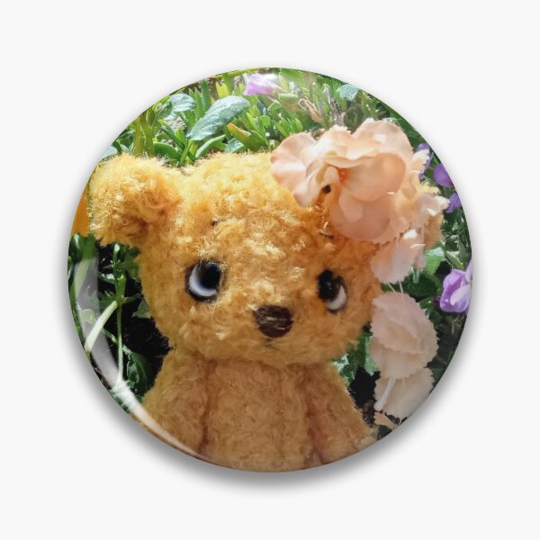 Item preview, Handmade bears from Teddy Bear Orphans - Oralie in the garden designed and sold by Teddy Bear Orphans .