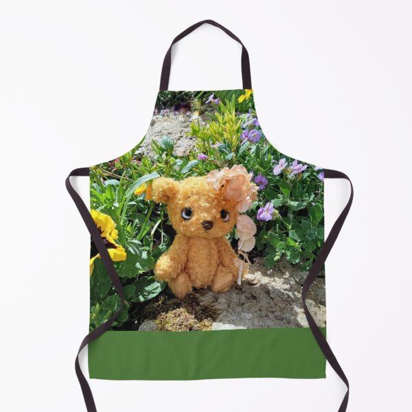 Item preview, Handmade bears from Teddy Bear Orphans - Oralie in the garden designed and sold by Teddy Bear Orphans .