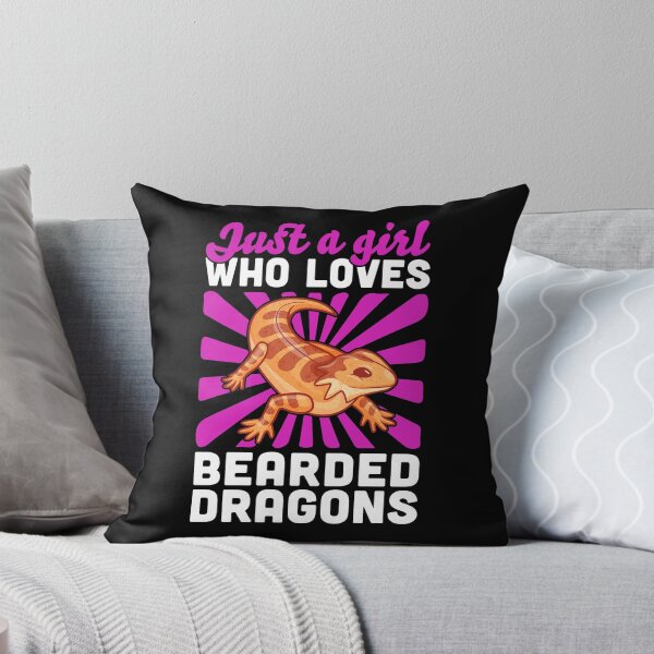Item preview, Only a girl the bearded dragon loves lizard saying designed and sold by madgrfx.