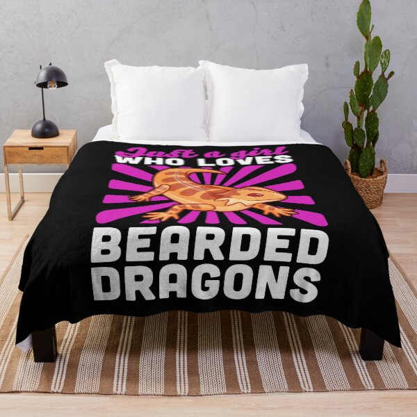 Item preview, Only a girl the bearded dragon loves lizard saying designed and sold by madgrfx.