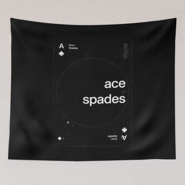 Item preview, Ace of Spades  designed and sold by Artisan-Gallery.