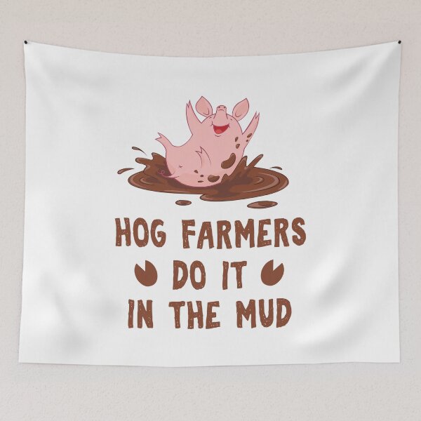 Item preview, Hog farmers do it in the mud pig shirt, funny gift for Pigs lovers designed and sold by Titmit.