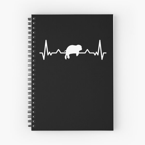 Item preview, Manatee heartbeat marine mammal gift designed and sold by madgrfx.