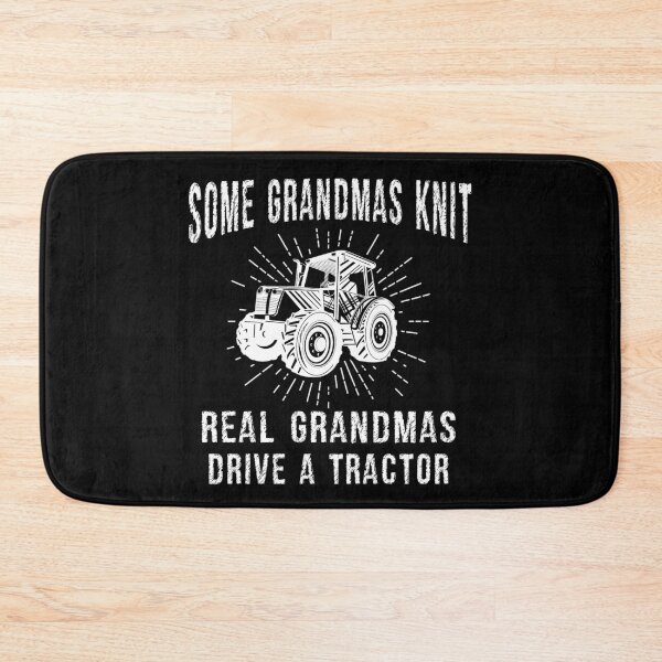 Item preview, Some grandmas knit real grandmas drive a tractor funny shirt. Tractor awesome gift for farmer designed and sold by Titmit.
