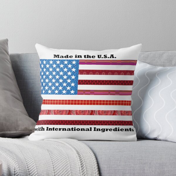 Made in the USA Throw Pillow