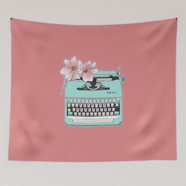 Item preview, Typewriter sticker designed and sold by fairylily.