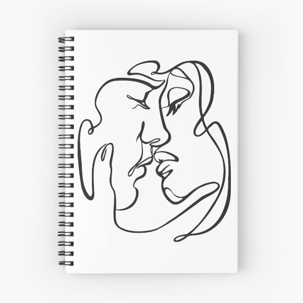 Item preview, Beso tierno - arte de una línea designed and sold by sleeperr.