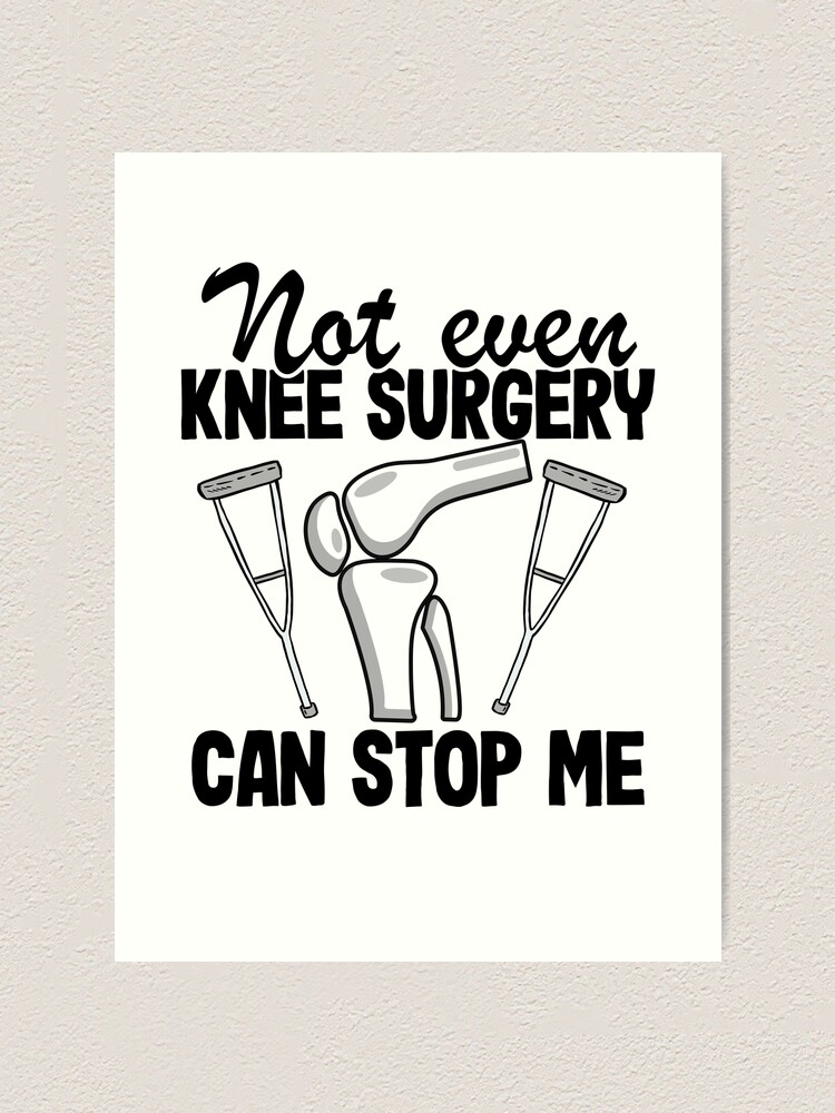 Not Even Knee Surgery Can Stop Me Knee Replacement Throw Pillow by Stronzi