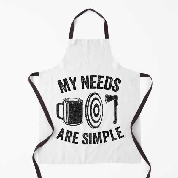 Item preview, My Needs Are Simple Axe Throwing Coffee Gift Funny designed and sold by Stronzi.