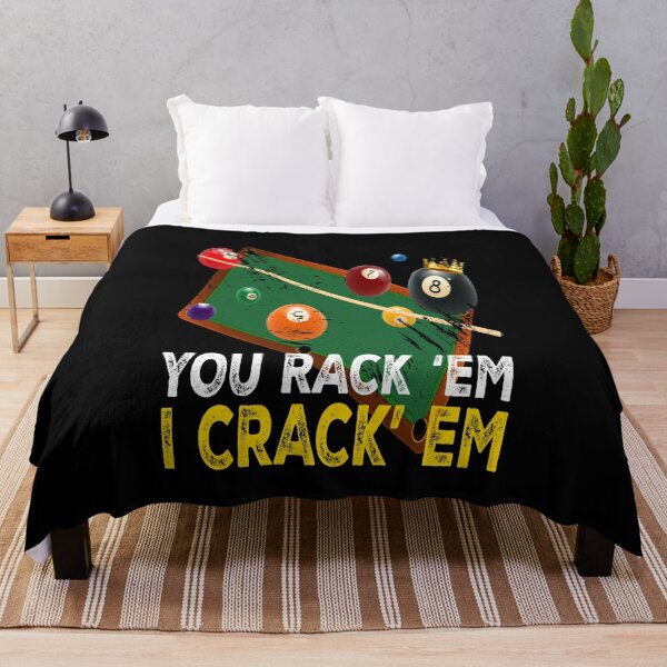 Item preview, You Rack Em I Crack Em Billiard Pool designed and sold by MooonTees.