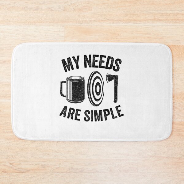 Item preview, My Needs Are Simple Axe Throwing Coffee Gift Funny designed and sold by Stronzi.