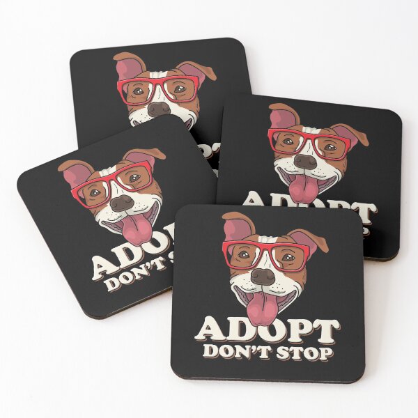 Item preview, Adopt don't Shop - Funny Dog Rescue designed and sold by shirtbubble.