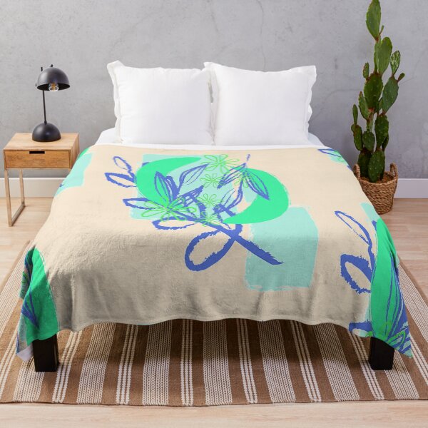 Item preview, Abstract Shapes Flowers and Leaves abstract Floral Boho design,nr 3, Floral Abstract Art, Inspired by Nature designed and sold by Adri Barnard.