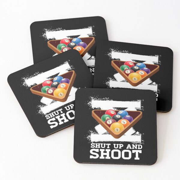 Item preview, Shut Up And Shoot Billiard Pool designed and sold by MooonTees.