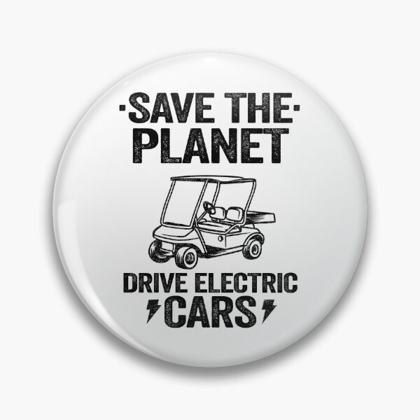 Item preview, Save The Planet Drive Electric Cars Golf Cart Golf designed and sold by Stronzi.
