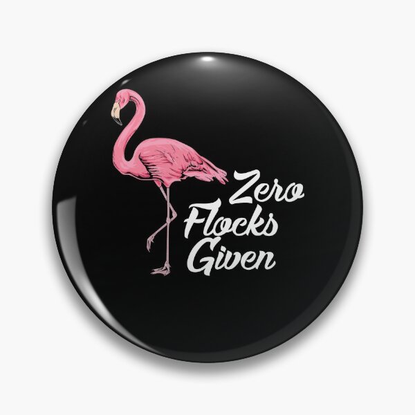 Item preview, Zero flocks given - Funny Flamingo  designed and sold by shirtbubble.