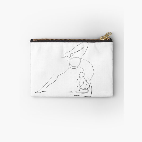 Item preview, Yoga Woman | One Line Art | Minimal Art | One Line Artist | Yoga One Line Art designed and sold by One-Line-Artist.