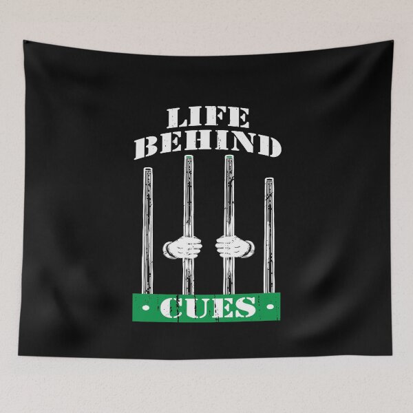 Item preview, Life Behind Cues Billiard Pool designed and sold by MooonTees.