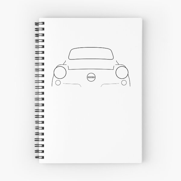 Item preview, Zastava 750 classic car black outline graphic designed and sold by soitwouldseem.