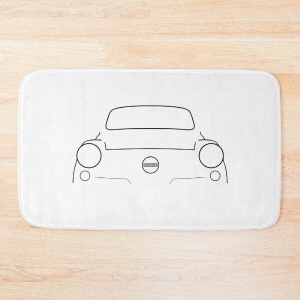 Item preview, Zastava 750 classic car black outline graphic designed and sold by soitwouldseem.