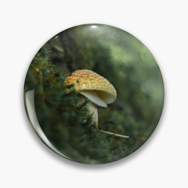 Item preview, Mushroom in green  designed and sold by bokehlein.