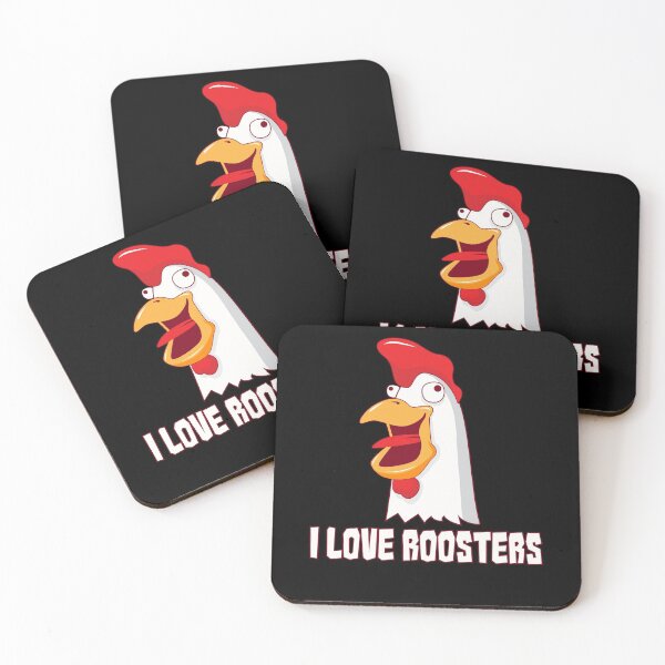 Item preview, I love roosters - Funny Rooster designed and sold by shirtbubble.