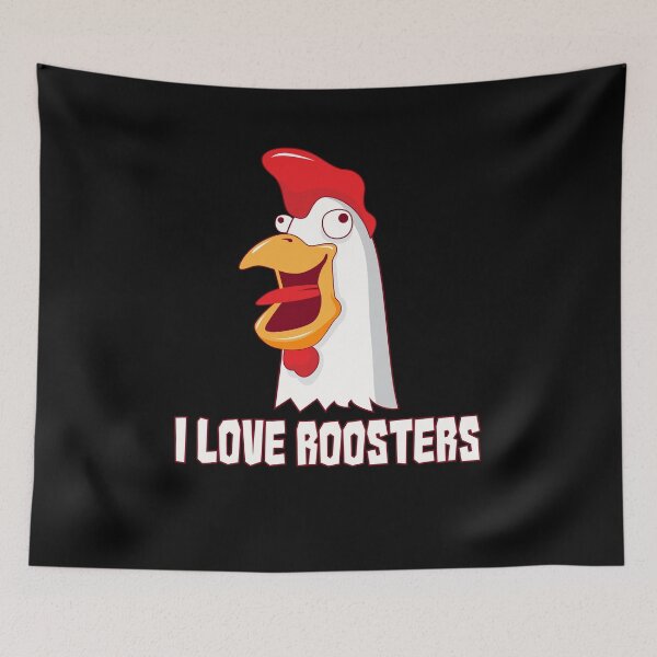 Item preview, I love roosters - Funny Rooster designed and sold by shirtbubble.