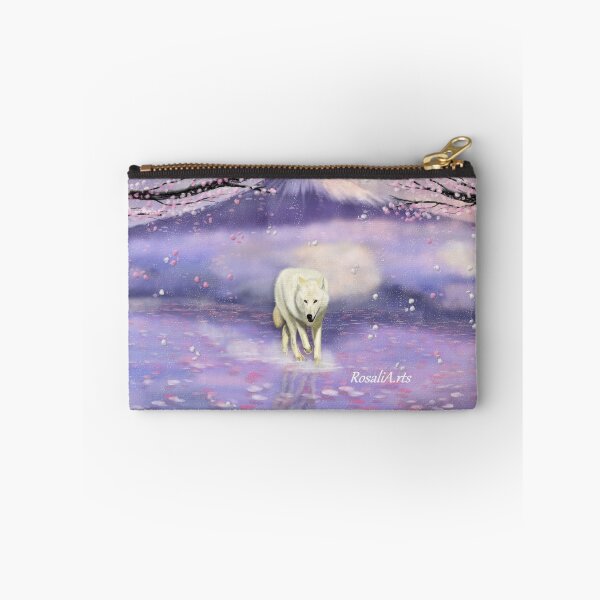Item preview, Sakura wolf designed and sold by RosaliArts.