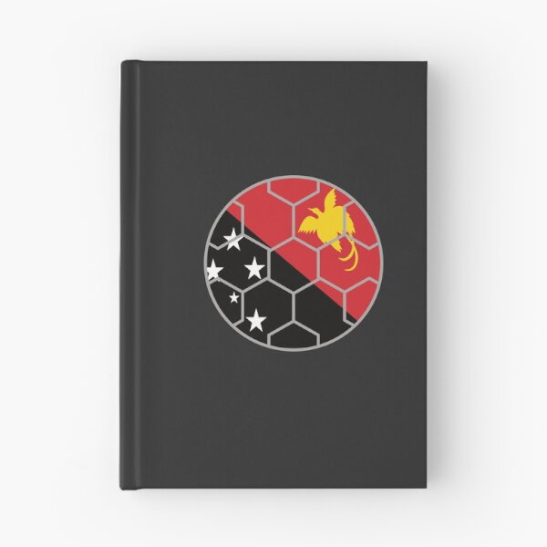Item preview, Football Ball with Papua New Guinea Flag designed and sold by PNG-pikinini.