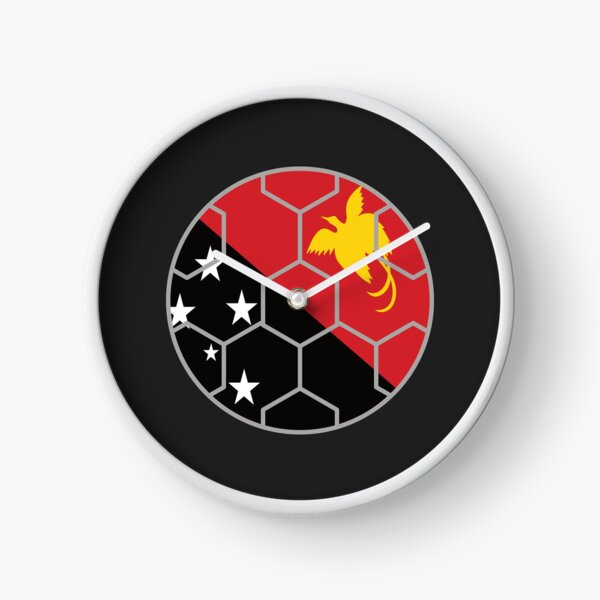 Item preview, Football Ball with Papua New Guinea Flag designed and sold by PNG-pikinini.