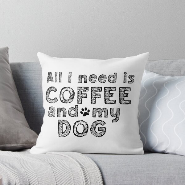 Item preview, All i need is coffee and my dog  designed and sold by Mandala & More.